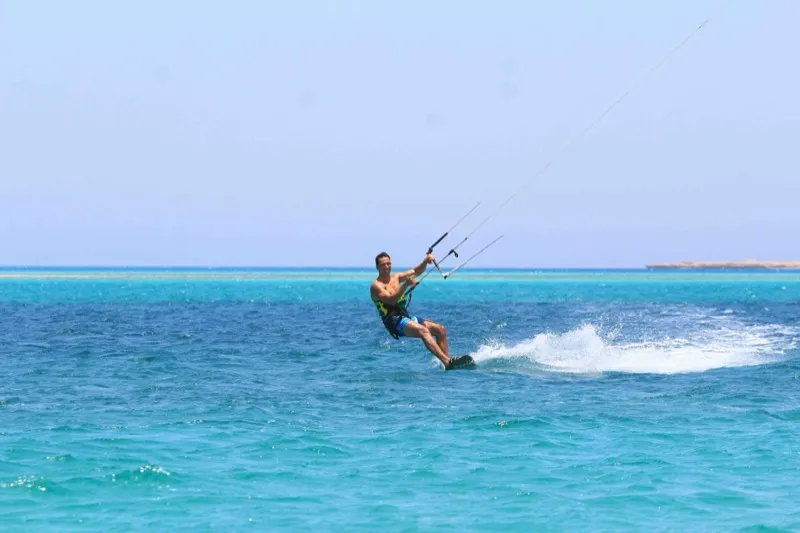 Kitesurfing